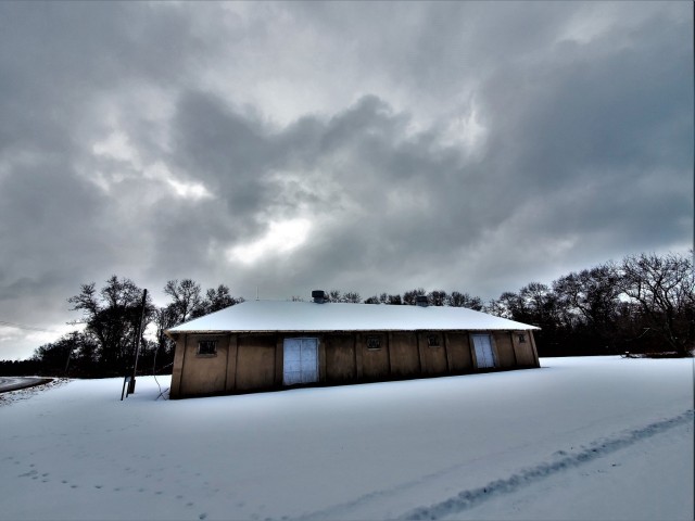 This concrete storehouse, shown Jan. 15, 2021, is the oldest standing building at Fort McCoy, Wis. The building was built in 1911 and its location was once next to the southern spur of the joint Chicago and northwestern-Chicago, Milwaukee, and...