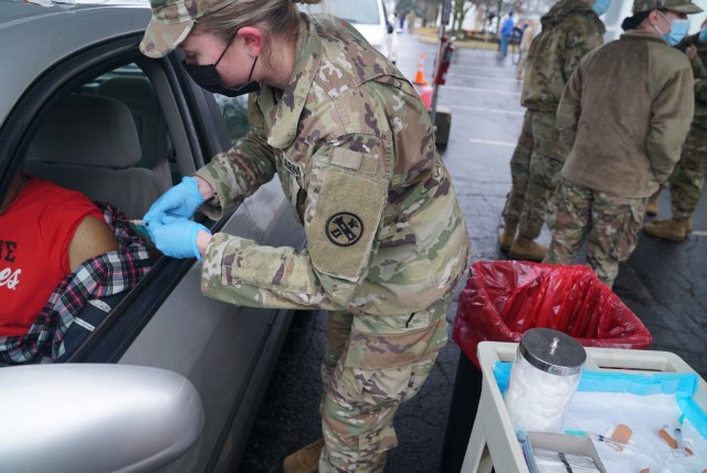 Ohio National Guard assisting with COVID-19 vaccinations