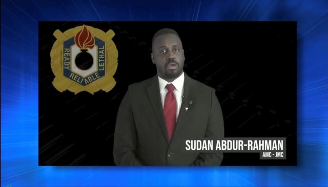 Sudan Abdur–Rahman, Science Spectrum Trailblazer Award Winner, was recognized during the 2021 Virtual BEYA STEM event.