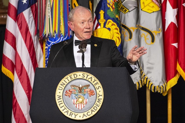 Guest speaker and U.S. Military Academy Class of 1974 graduate, retired Gen. Martin Dempsey, took the podium during 500th Night Friday at Washington Hall. Dempsey devoted 41 years of military service to his country receiving many accolades during...