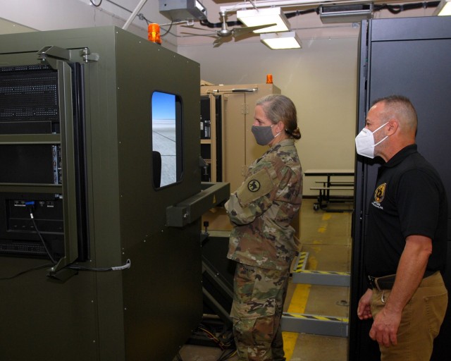 The week of January 10 – 15, 2021 marked the first visit of 81st Readiness Division Commanding General and Senior Commander of Fort Buchanan, P.R., Major General Jamelle C. Shawley to the military installation.  Maj. Gen. Shawley looks on as...
