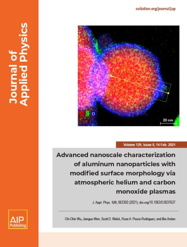 The peer-reviewed Journal of Applied Physics publishes a special issue, Fundamentals and Applications of Atmospheric Pressure Plasmas. View online at https://aip.scitation.org/action/showLargeCover?doi=10.1063%2Fjap.2021.129.issue-6