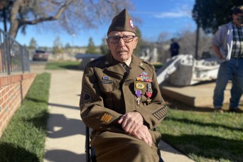 WWII Paratrooper, 99, Awarded Purple Heart and Bronze Star Medal
