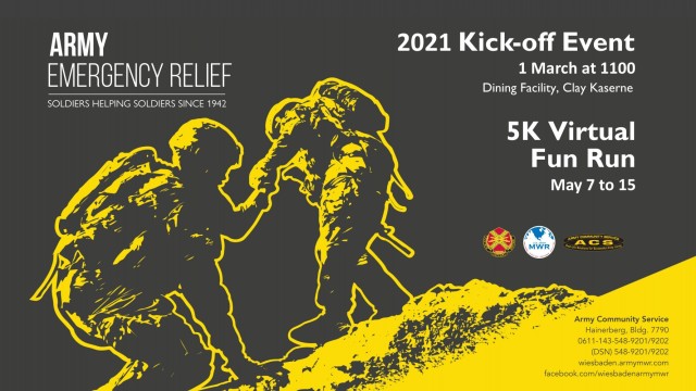 WIESBADEN, Germany – Army Emergency Relief is an initiative by Soldiers for Soldiers. This year’s AER campaign will kick off March 1 with a virtual cake cutting ceremony. The campaign will go through May 15.
