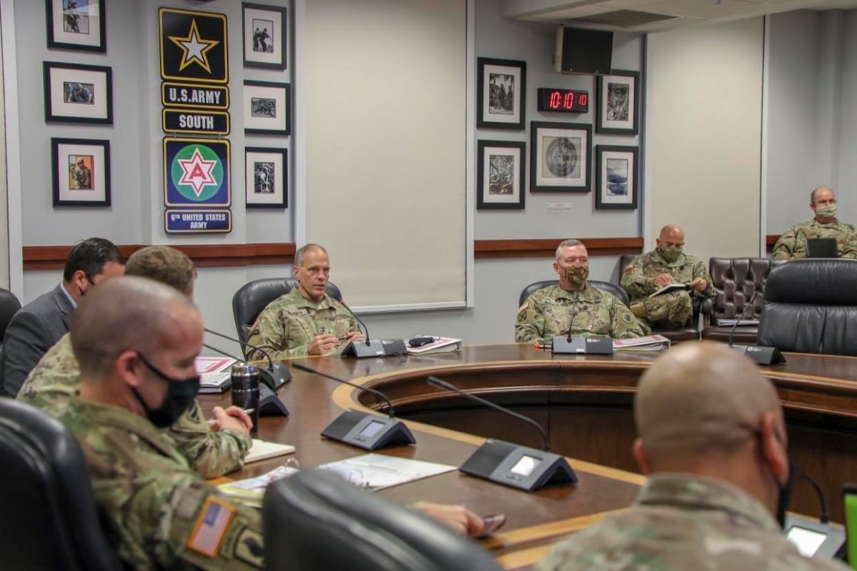 Army South, 1st SFAB begin pre-deployment training conference | Article