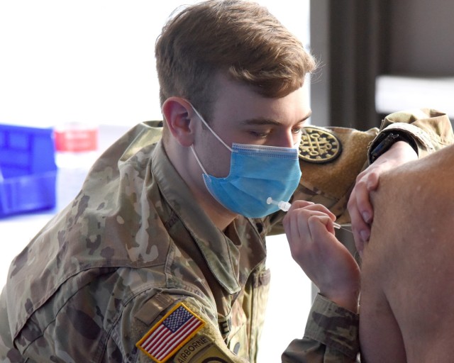 Michigan National Guard helps vaccinate hundreds of people