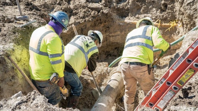 Broken Water Line