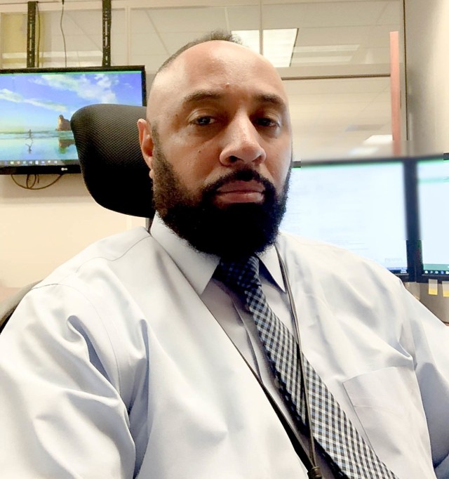 Garfield Teixeira, a U.S. Army Aviation and Missile Command logistics management specialist, served in Desert Storm with the 44th Medical Brigade, more than 30 years ago. (Courtesy photo)