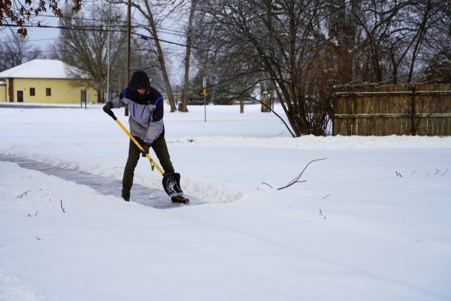 Snow and ice removal takes a team, say Fort Knox leaders