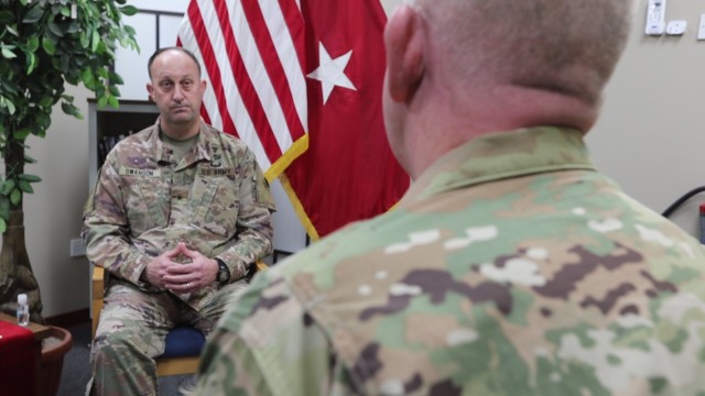 Commanding General of the 310th Sustainment Command (Expeditionary) Brig. Gen. Justin Swanson said he is convinced from his experience mobilizing the 310th ESC to Camp Arifjan, Kuwait under COVID-19 conditions was that many of the COVID-19...
