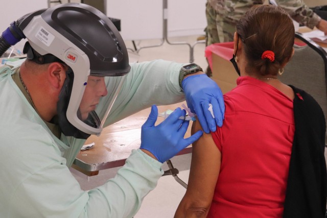 PRNG using new equipment to vaccinate people safely