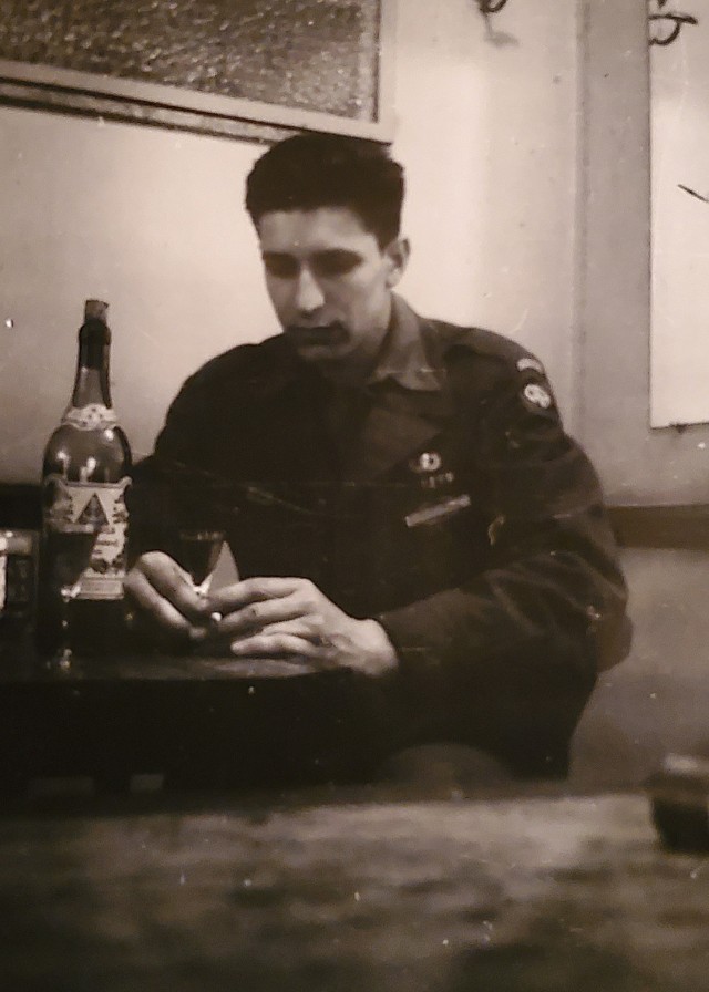 A photo of Pfc. Harvey Brown during World War II. Pfc. Brown was one of less than 3,000 Paratroopers to make all four combat jumps during World War II and fought in Italy, France, The Netherlands and Belgium. (Courtesy Photo)