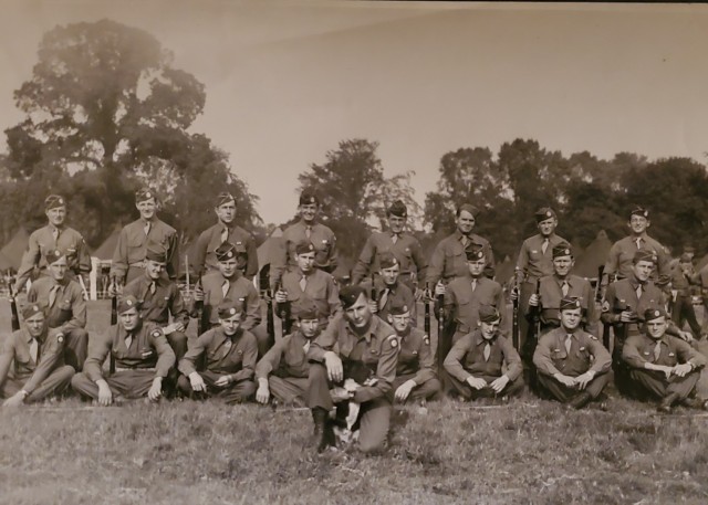 A photo of Pfc. Harvey Brown during World War II. Pfc. Brown was one of less than 3,000 Paratroopers to make all four combat jumps during World War II and fought in Italy, France, The Netherlands and Belgium. (Courtesy Photo)