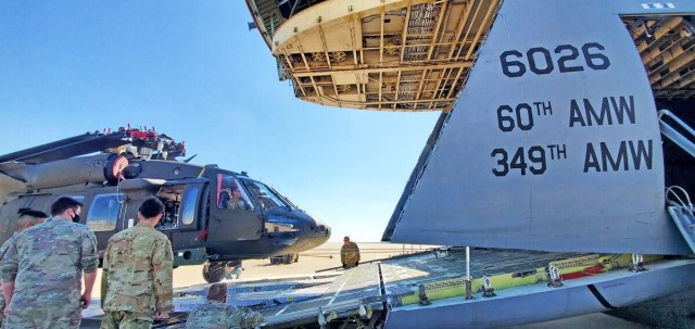Up the ramp