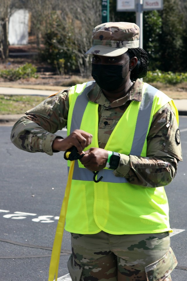 North Carolina Guard supports mass vaccination clinic