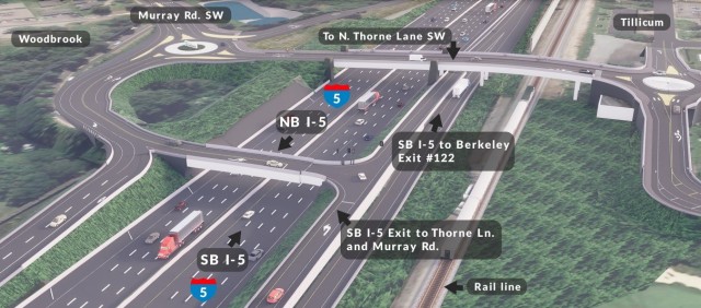 Thorne Lane on-ramp to I-5 closes for 3 months