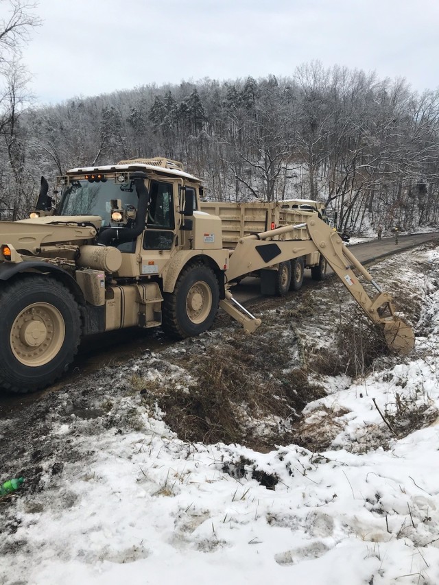 Ohio National Guard engineers complete winter storm cleanup