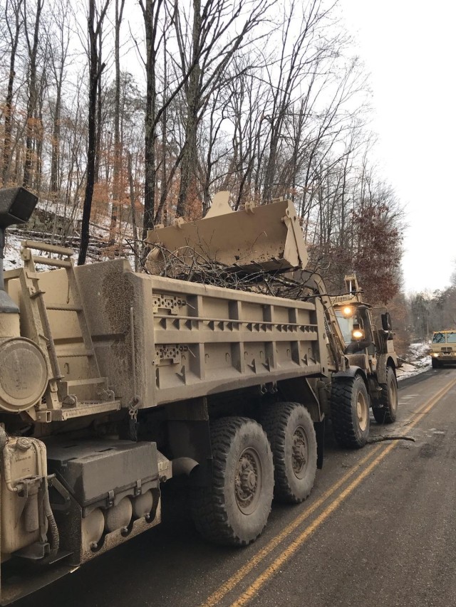 Ohio National Guard engineers complete winter storm cleanup