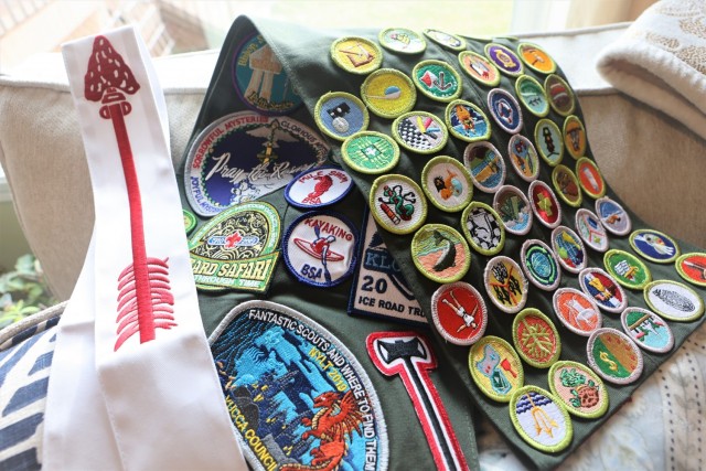 Zopfi explains that it takes just shy of two years to complete the 21 tasks needed to earn the Eagle rank; a rank only 2% of all Boy Scouts have ever earned.