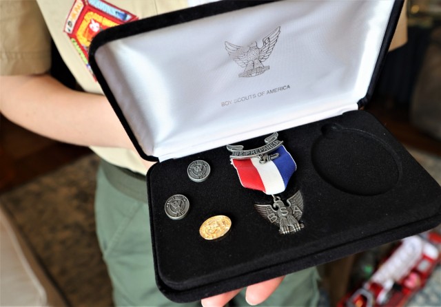 Zopfi explains that it takes just shy of two years to complete the 21 tasks needed to earn the Eagle rank; a rank only 2% of all Boy Scouts have ever earned.