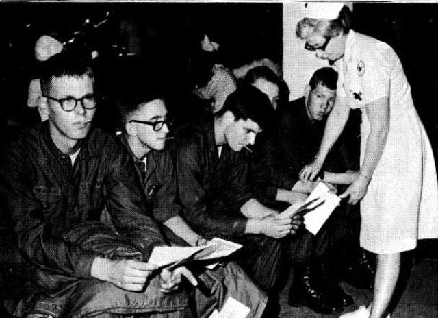 Many Army wives throughout history have volunteered their time at their installation Red Cross. With offices at every duty station, it was always an opportunity to provide aid within their community.