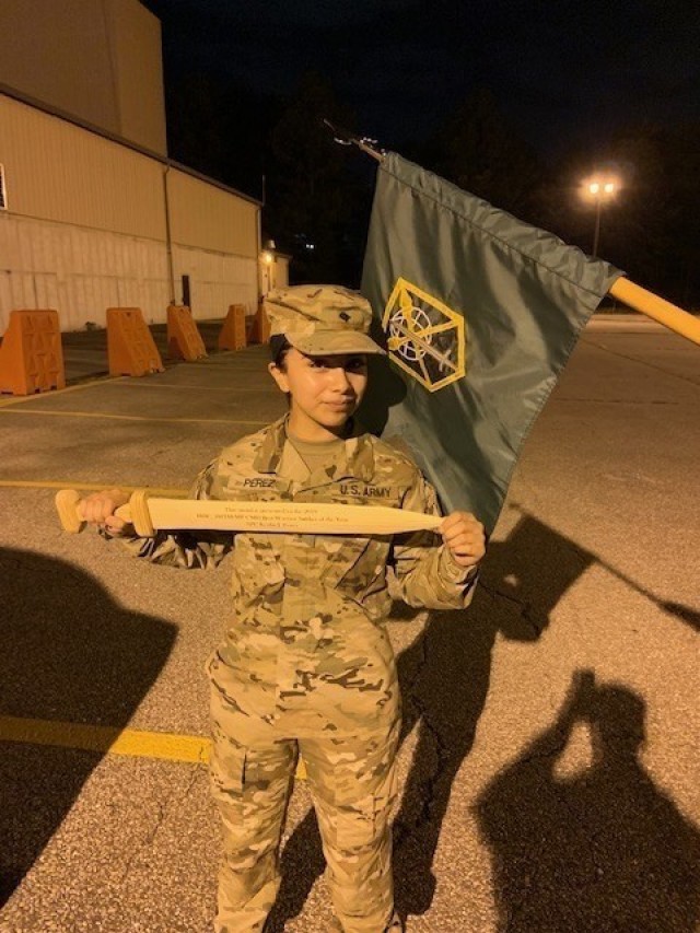Army Spc. Keylin Jasmin Perez is a supply specialist with the 200th Military Police Command as well as a nursing student and cheerleader at Coppin State University in Baltimore, Maryland. This summer, the honors student will compete for Miss...