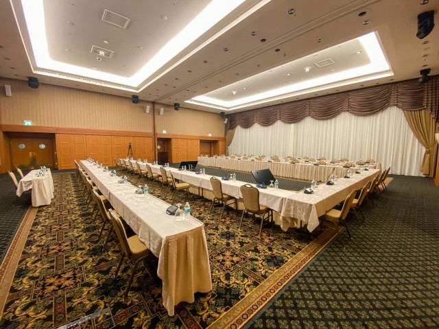 The Edelweiss Lodge and Resort conference center is the premier meeting destination in Europe. New carpet was recently installed throughout the meeting rooms along with a new Wi-Fi system being installed now. 