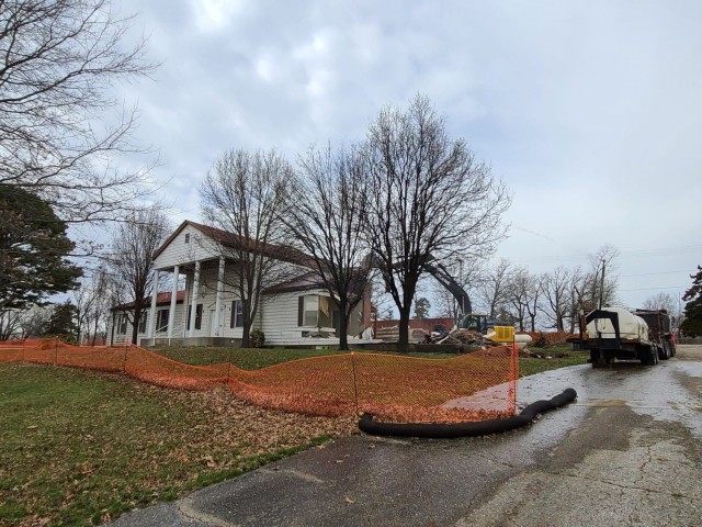 Demolition of Bldg. 430 continues