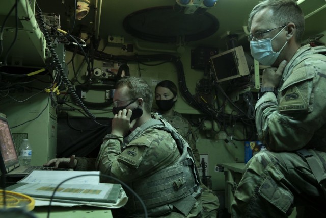 U.S. Army fire support Soldiers assigned to the 2nd Battalion, 3rd Field Artillery
...