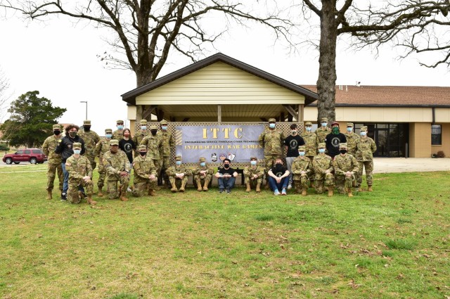 Thirteen RSP recruits and seven of their friends made up the Interactive War Games cyber recruiting beta test group March 13, 2020 at Robinson Maneuver Training Center, North Little Rock, Arkansas. The Interactive War Games cyber recruiting drive...