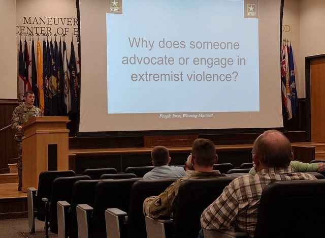 Fort Leonard Wood units stand-down to address violent extremism