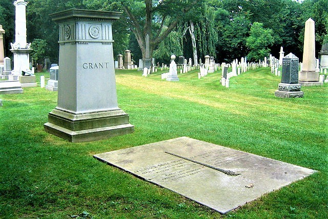Major GEN Frederick Dent Grant&#39;s grave.