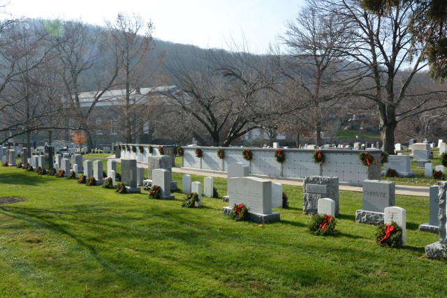 West Point Cemetery, located on the grounds of the United States Military Academy at West Point, NY.