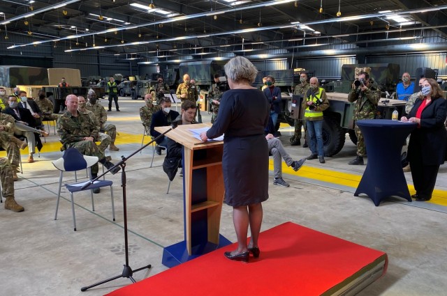 De Nederlandse regering heeft 38 miljoen euro toegezegd om de Amerikaanse militaire basis ABS-2 in Nederland te upgraden