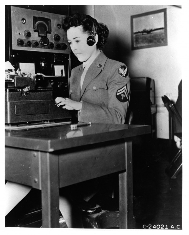 WAC at Fort Monmouth, circa 1943