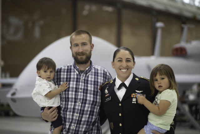 Tuttle said being a parent of two, along with being a student and an ROTC Cadet has its challenges, but she feels that experience only builds upon some the skills she will need as a future officer.