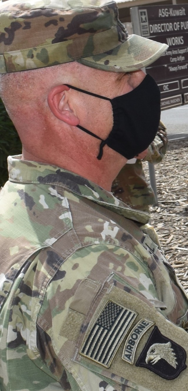 Airborne Bound, SGM Nathan Marshall gets ready to redeploy in preparation for his follow-on assignment with the 37th Brigade Engineer (Airborne). (Photo by Rick Benoit)