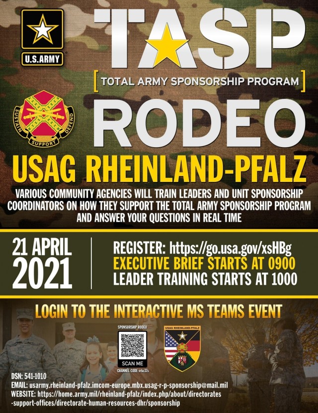 The annual Total Army Sponsorship Program Rodeo is going virtual this year.