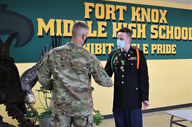 A Fort Knox Middle High School senior has been honored with a West Point appointment – this in addition to a four year ROTC scholarship....