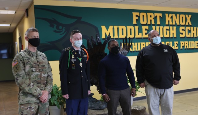 A Fort Knox Middle High School senior has been honored with a West Point appointment – this in addition to a four year ROTC scholarship....