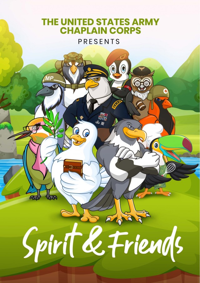 Spirit & Friends coloring book