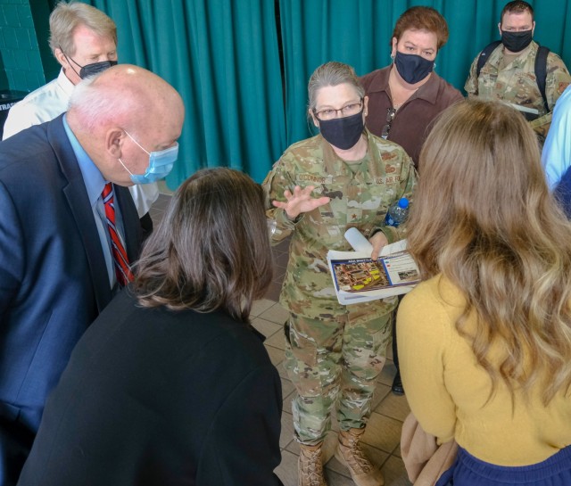 Ohio National Guard helps vaccinate Ohioans at mass clinic
