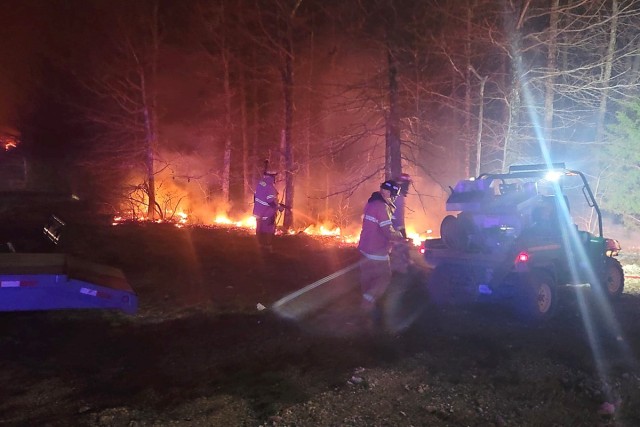 Fort Leonard Wood firefighters knock back Range 19 wildfire