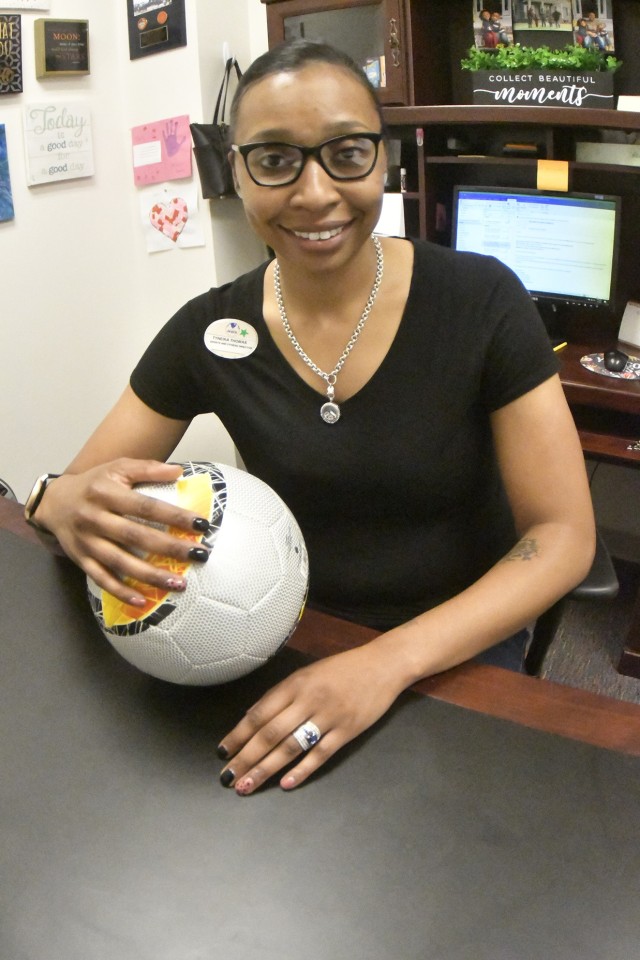 Tyneika Thomas, Fort Lee Youth Sports director, headed the Child and Youth Services effort to support the Installation Management Command’s Virtual Soccer Kickoff Challenge that concluded April 6. The challenge aims to promote Month of the...