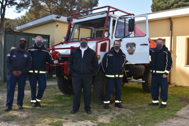 Public works truck reborn to fight Camp Darby fires 