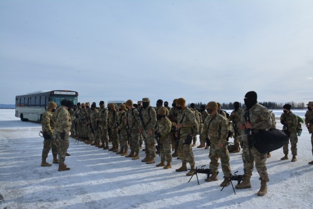 Rotational security force arrives at Fort Greely
