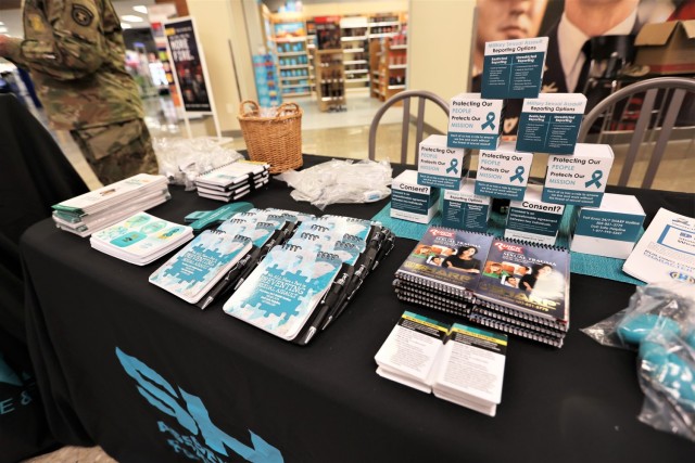 Tables will be set up Wednesday April 21 and 28 in the Fort Knox Main Post Exchange to promote the “I Pledge” campaign in conjunction with this year’s theme: “protecting our people protects our mission.”