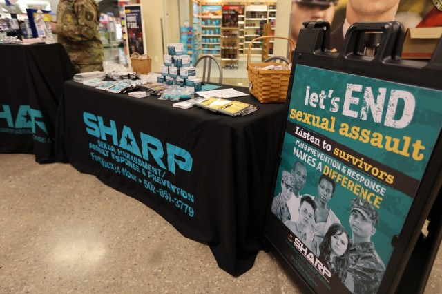 Tables will be set up Wednesday April 21 and 28 in the Fort Knox Main Post Exchange to promote the “I Pledge” campaign in conjunction with this year’s theme: “protecting our people protects our mission.”