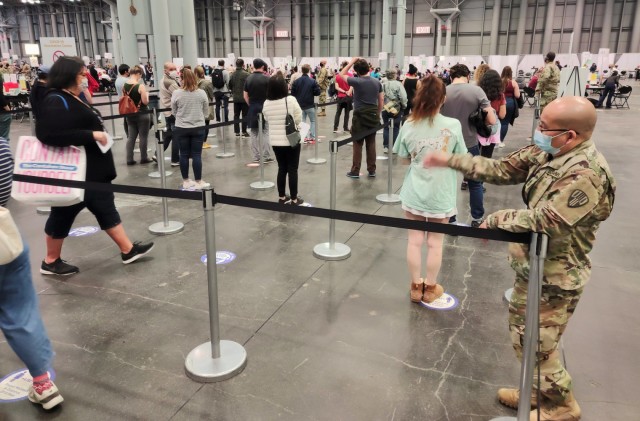 10K a day at Javits mass vaccination site in New York
