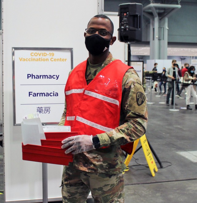 10K a day at Javits mass vaccination site in New York